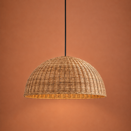 Lámparas de Corazón de Cañita